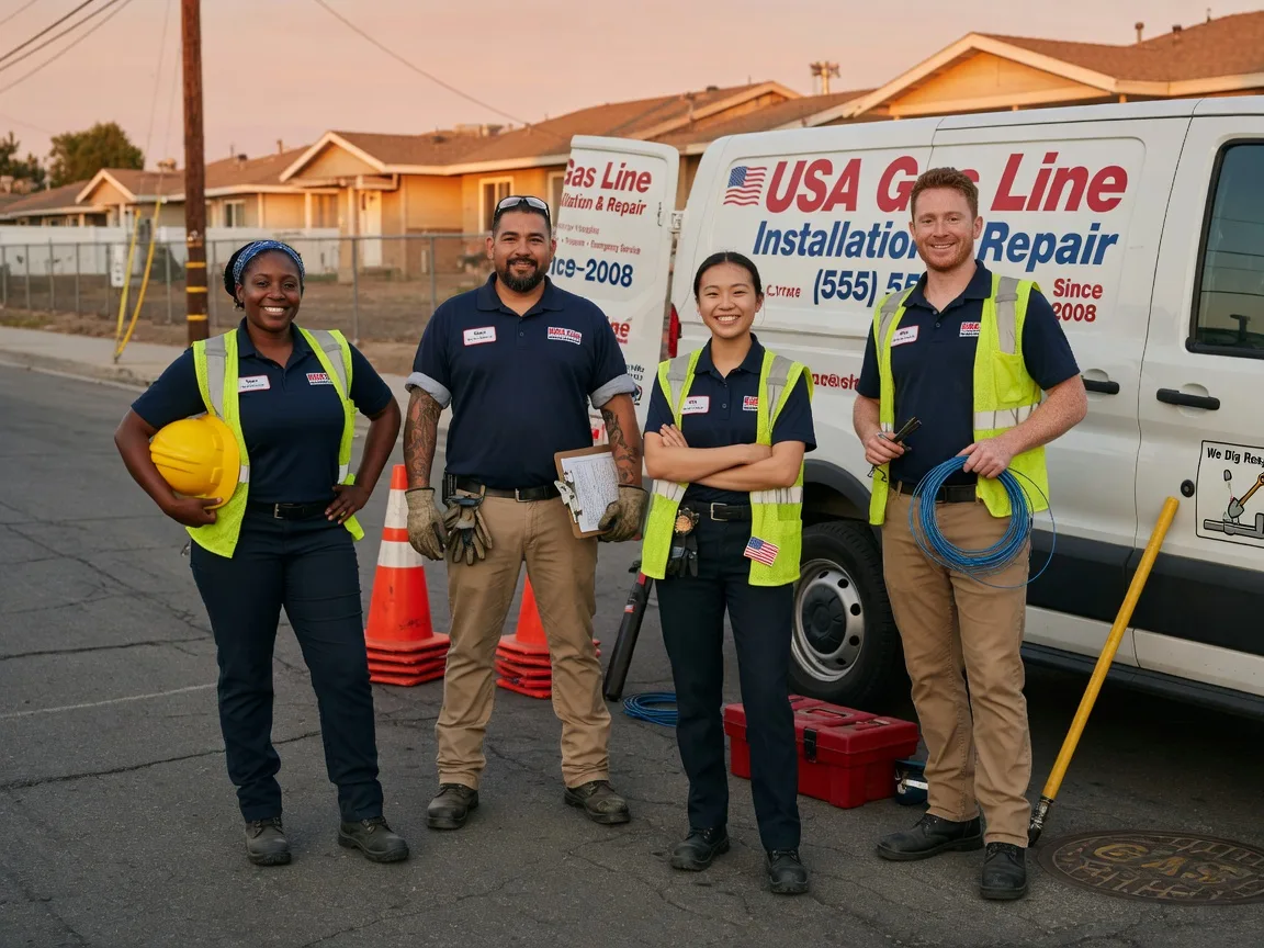 Gas Line Installation company in Conklin, MI