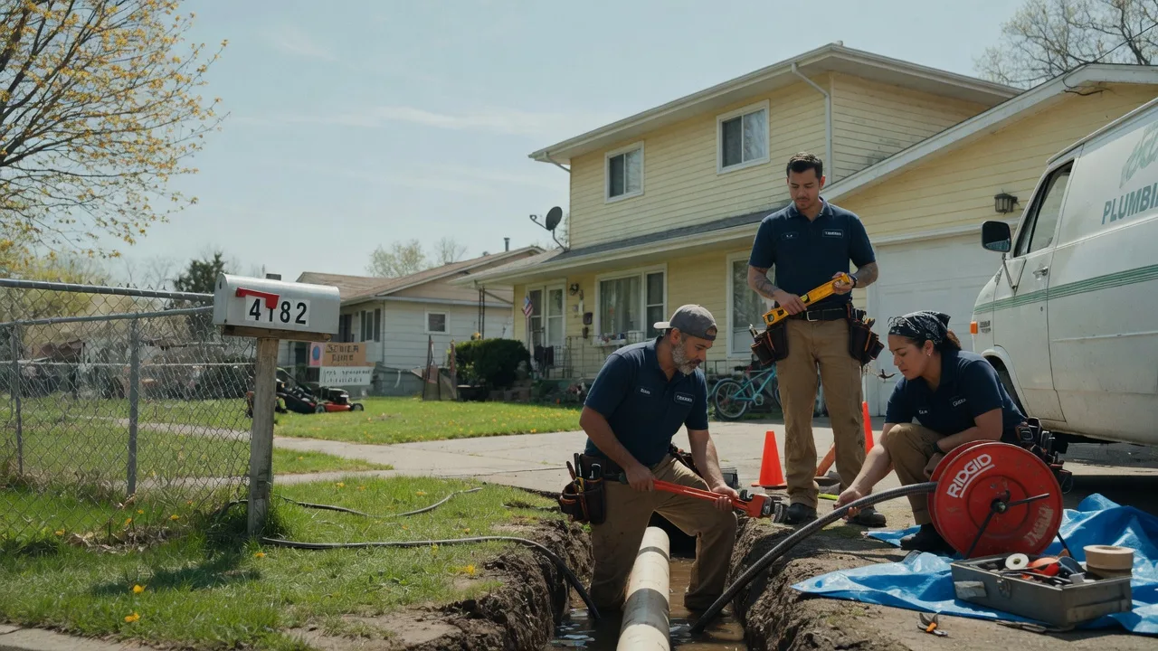 Gas Line Repair in Conklin, MI near me